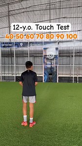 337K views · 3K reactions | First Touch Trial 12-Year-Old vs. Speeding Pitching Machine! ⚽ #touch #skills | Footbot reels | Facebook