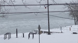 20 reactions | River update still frozen around ramp area 流略❄️ #winter #weather #upper_niagara #ice #snow | FishIn Niagara | Facebook