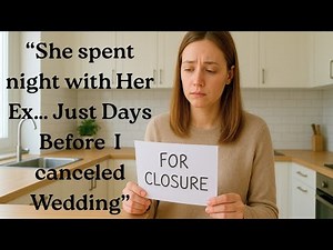 She Wanted Closure with Her Ex — I Canceled the Wedding
