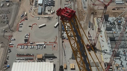 Intel Fab Construction Arizona – July 2023 (B-Roll)