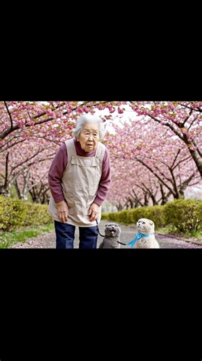 [Miura Cherry Blossom Festival] Milk Found at the Food Stall... The Scent of Spring Found 🐱🌸 | Mi...