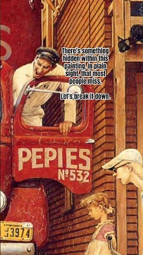 Norman Rockwell’s Road Block | 1949 | #artanalysis #history #arthistory #normanrockwell