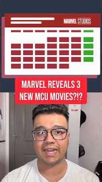 Marvel Adds 3 Mystery MCU Movies To Their Calendar