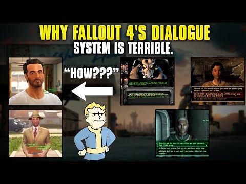 Why Fallout 4s Dialogue system is terrible