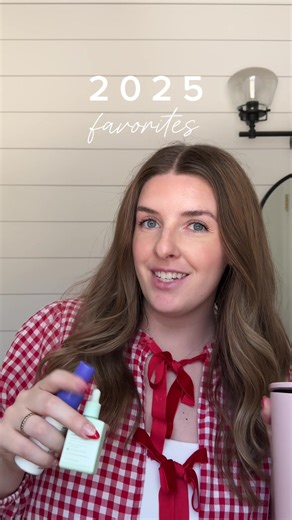 MY FAVORITES 🫶🏼✨🤍 I need some new ones for 2026 though what are some of your must haves from the year? (All 🔗ed on my LTK) #2025 #favorites #2025favorites #monthlyfavorites @HYDROJUG @Nightie Nails @K18 Hair @Divi Scalp & Hair Health