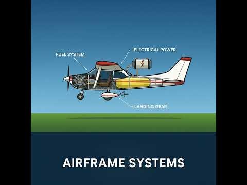 Inside Aircraft Airframe Systems: Fuel, Power, and Landing Gear Explained