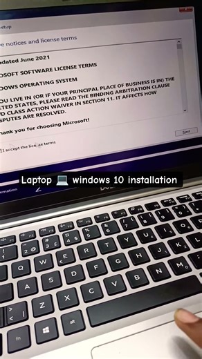 Laptop windows 10 installation # format and Install windows 10#mobile