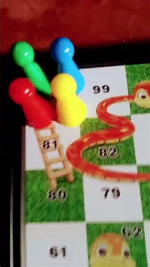 Snakes and ladders gameplay #anakesandladders