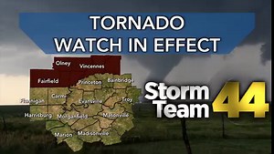 1.6K views | A Tornado Watch has been issued for parts of the Tri-State until 3/15 12:00AM EDT. If you're in the affected area, you should monitor the conditions in your area as tornado development is possible. | 44News | Facebook