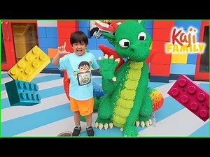 Legoland Amusement Park Rides for Kids and Playground with Ryan's Family!!! - Videos For Kids
