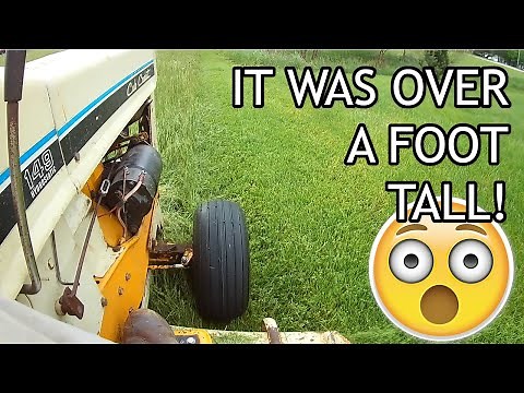 Cub Cadet 149 First Mow 2020!