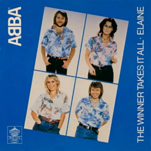 The Winner Takes It All - ABBA (1980)1st single from Super Trouper