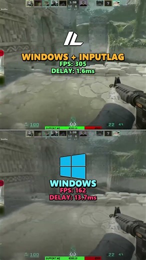 The Secret to Better Input Lag (Proof) #gaming #pc #tech