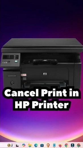 How to Cancel Print in HP Printer on Windows 11 | Stop Printing Instantly! 🖨️🚫