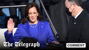 This historic inauguration was all about Kamala Harris