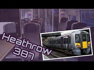 Heathrow Express 387 Electrostar | Full Interior/Walkthrough | Standard & First Class | 4 Carriages