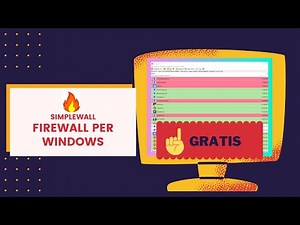 Simplewall firewall gratuito per Windows