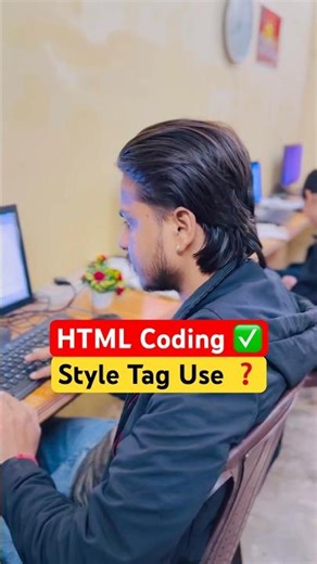 Style Tag use 🔥 in HTML coding | website | #CSS #html #ytshorts