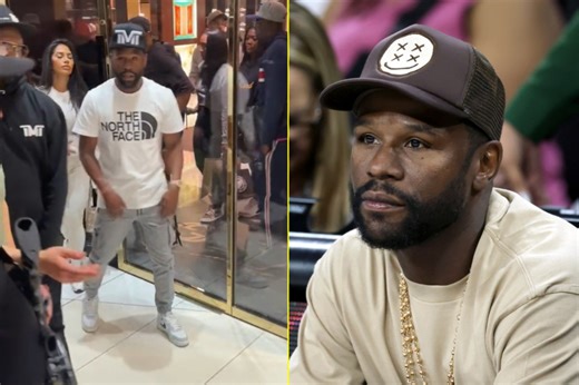 Floyd Mayweather splurged $7 million in one day on luxury items and had to be escorted by armed police