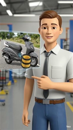 "Follow for more two-wheeler mechanic tips."