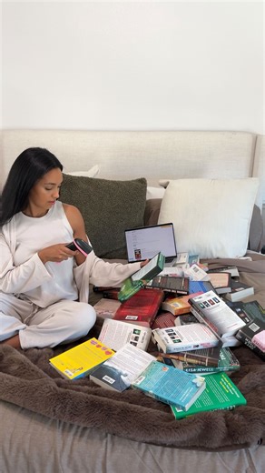 Kyra Henry on Instagram: "The sounds of me starting my library 🥹📚 something I’ve dreamed of since I was little. Now I can’t wait to have a dedicated space to keep them all. Comment “scanner” for a link to the scanner and my currently library collection!"