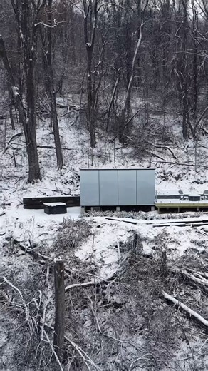 The Virginia Mirror Cabin is open! Find us on AirBnB or virginiamirrorcabin.com