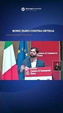 🔴⚠️Boric tough against Ortega