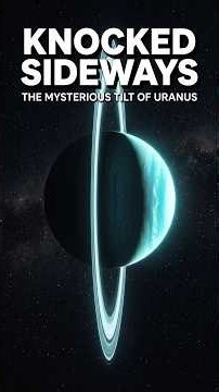 Uranus Was Knocked Sideways—And Never Stood Back Up #space #solarsystem #astronomy