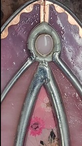 149 reactions | I love playing with solder. I'm using the @hakkousa FX-888 soldering station set to 370°F with nokorode flux and Amerway 60/40 Sapphire solder. I'm working on a more in-depth tutorial for this style, so keep your eyes peeled for that soon! #stainedglass #soldering | The Art of Brittany McQuay - aredphoxx | Facebook