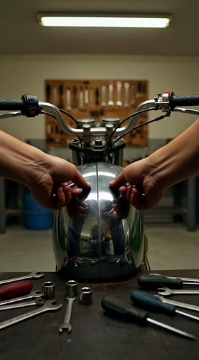 1970s Norton Commando Full Restoration | Classic British Motorcycle Rebuild | ASMR Workshop #shorts