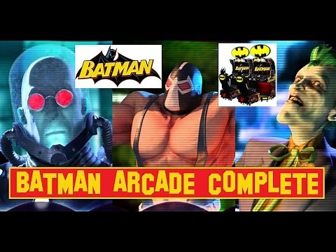 BATMAN ARCADE COMPLETED! Insane Batmobile/Batwing Game Full Playthrough of all 18 Easy Missions!