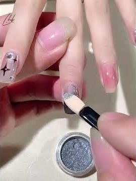 Starfall Cat Eye Nail Tutorial | Edgy Design