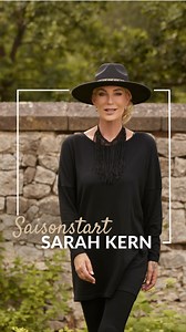 2K views · 29 reactions | ✨Extravaganz trifft Klassik – so eine Fashion-Fusion kann nur von Sarah Kern sein! Inspiriert vom Glanz vergangener Tage ⚜️, zeigt sich ihre neue Herbst/Winterkollektion in edlen Farben wie Rubinrot, Dunkelblau und Gold. Und ob du dich für Strick, Blusen, Pullunder, Trench oder ein Gilet (癩) entscheidest – jedes einzigartige Teil unterstreicht deinen ausgeprägten Sinn für Mode! | CHANNEL21 | Facebook