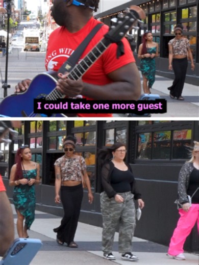 Shy Girl Sings on the Street in Nashville — First Live Performance