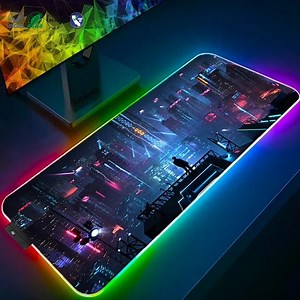 [Hot Item] Colorful LED Custom Keyboard Desk Mat Large XXL RGB Gaming Mouse Pad