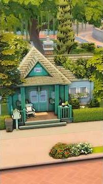 Build a cozy house in The Sims 4 in just a few minutes! 😍