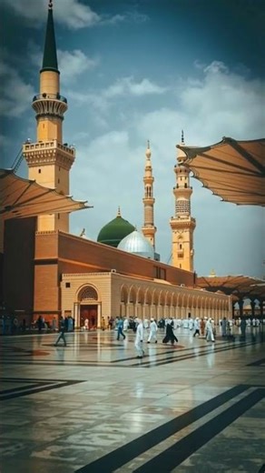 A Divine Visit: Exploring the Serene Masjid Al-Nabi in Madinah 💞