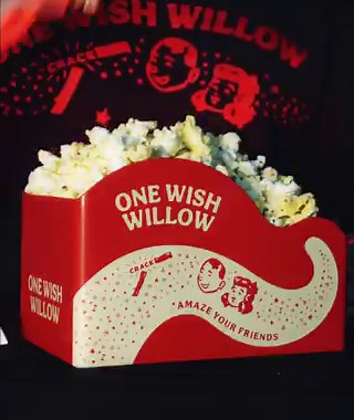 Unexpected snacking may occur. Please wish responsibly.Exclusive OBSESSION popcorn bucket available in select theaters ✨