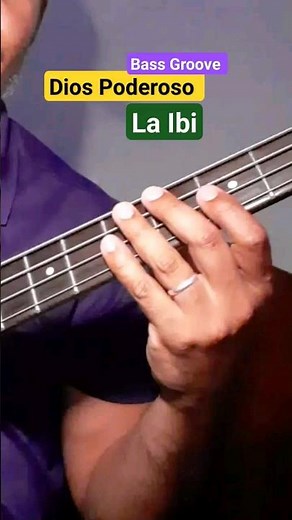 Dios Poderoso - La Ibi - #tutorialbajo #bass #bassplayer