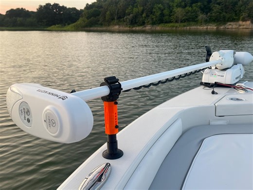 Staymo™ Deck Series Trolling Motor Support | Adjustable No-drill Motor Stabilizer - Etsy