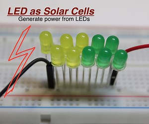 Solar Power From LED