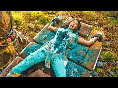 MK1 All Fatalities on Kitana | Teal & Silver Outfit | Mortal Kombat 1 Showcase
