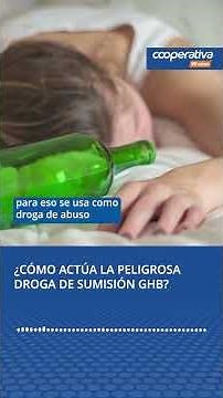 GHB: Los efectos y cómo protegerse de la "droga de la sumisión"