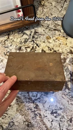 Vintage Devil’s Food Cake Recipe from the 1920s