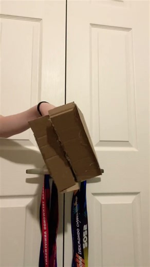 New wip | ignore you can see my hand in the cardboard dragon 😭 {#dontflop #fyp #dragonpuppet #WIP }