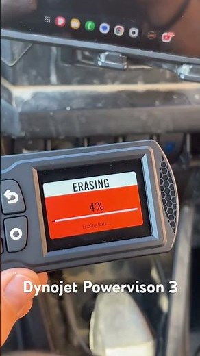 Dynojet Power Vision 3 flash — RZR Pro XP tune update ⚡ #RZR #PV3”