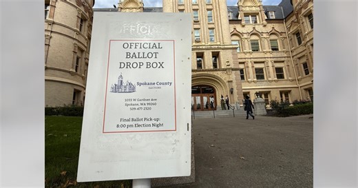 Looking for a ballot drop box? Here's where Spokane County voters can find locations