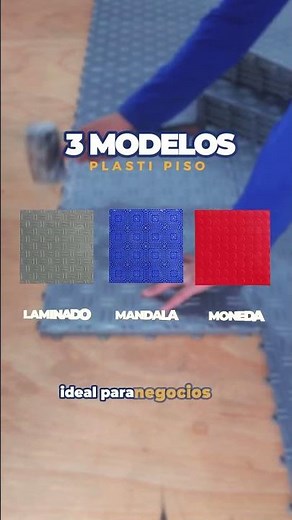 Piso resistente que se instala en minutos