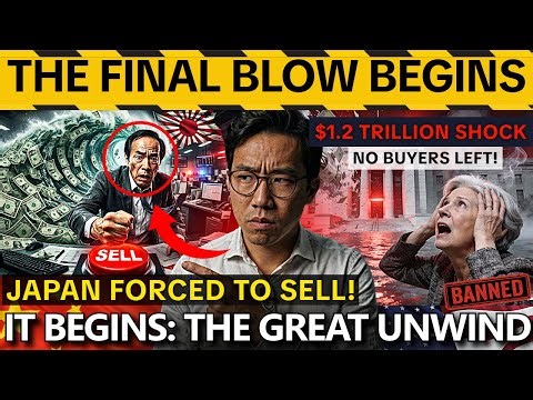 $1.2 TRILLION EXIT: Japan Just Triggered the "Final Crash"