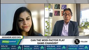 #MCExclusive | Can the Modi-factor play a gamechanger? Here's Jahangir Aziz, Emerging Economies head, JP Morgan's view Catch Shweta Punj in an exclusive conversation with Jahangir Aziz 👇 https://youtube.com/watch?v=e0qldxWoXMQ&t=1s #JPMorgan #Labour #India | moneycontrol.com